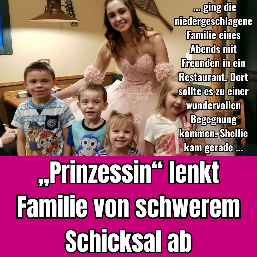 „Prinzessin“ lenkt Familie von schwerem Schicksal ab