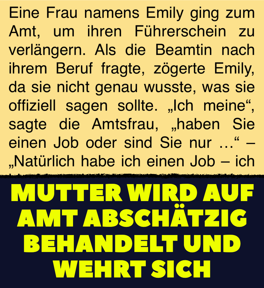 Beruf: Hausfrau – Mutter auf Amt diskriminiert