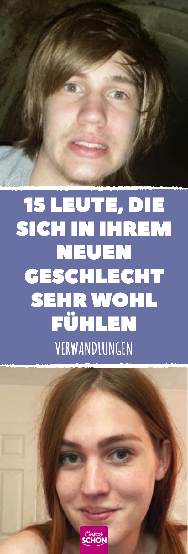 Menschen, die glücklich über ihre Geschlechtsangleichung sind