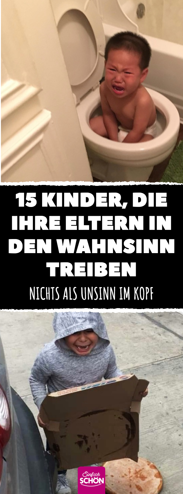 15 Kinder mit Flausen im Kopf