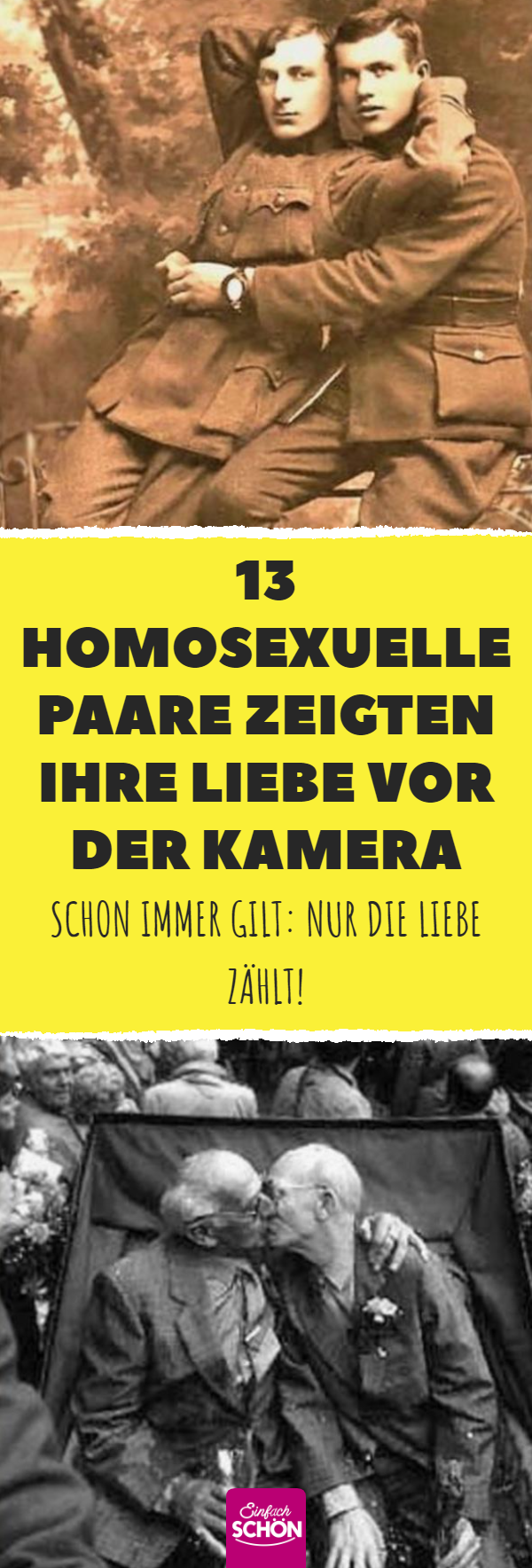 12 historische Bilder von homosexuellen Paaren