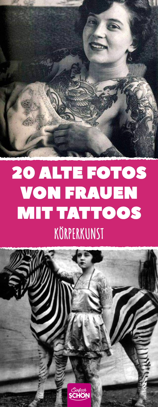 Tattooed Ladies: 19 alte Bilder von Frauen mit Tattoos