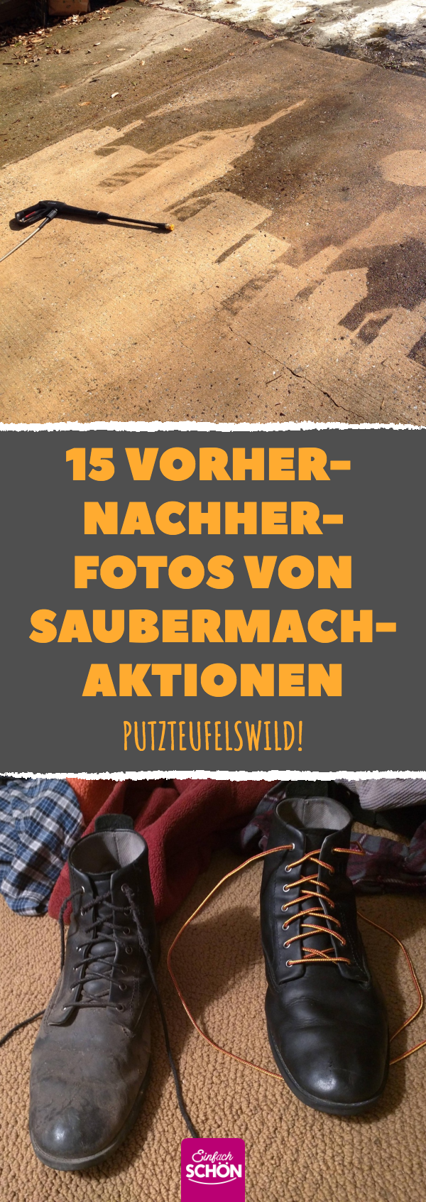 12 Vorher-nachher-Fotos von Saubermachaktionen