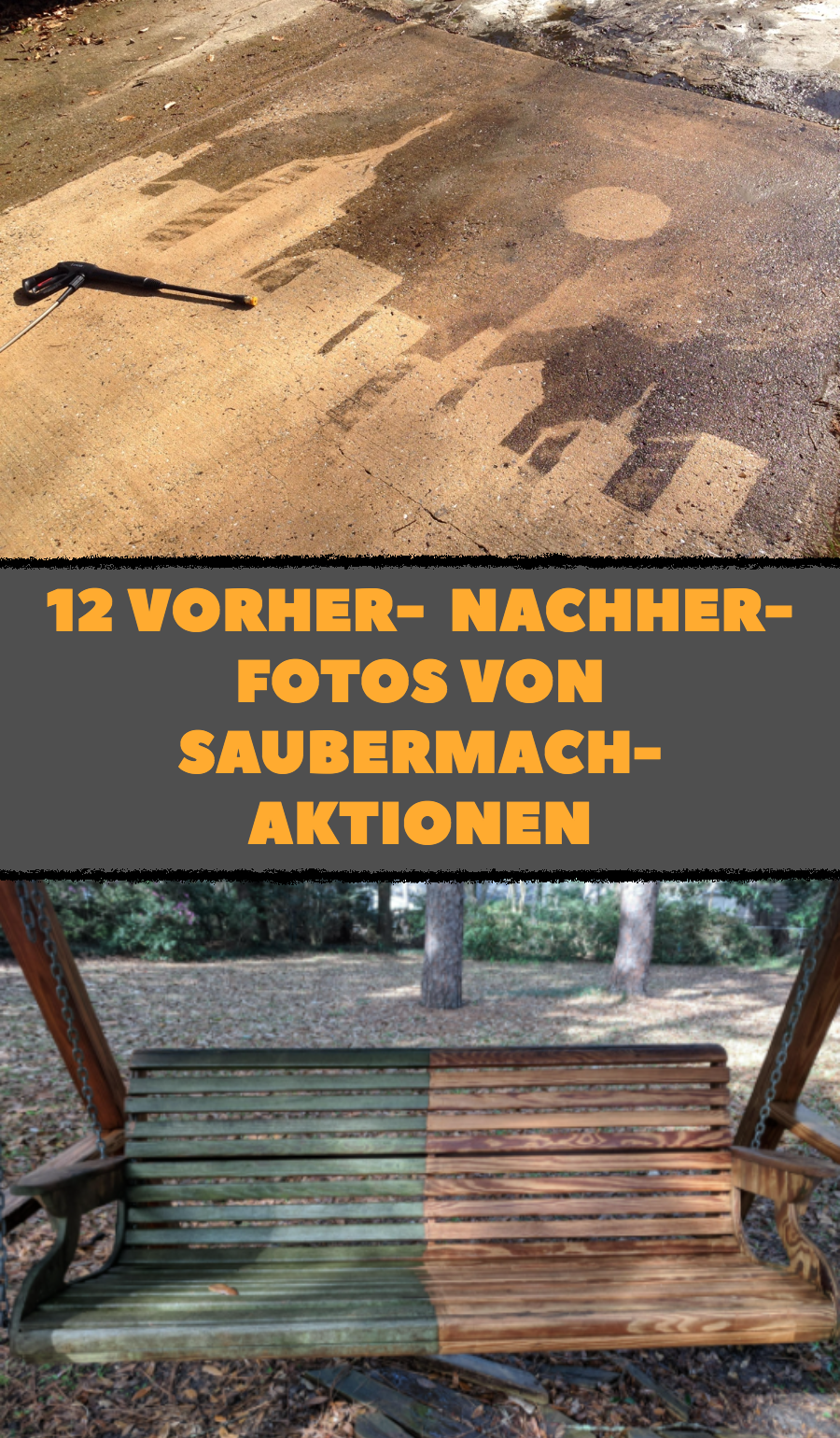 12 Vorher-nachher-Fotos von Saubermachaktionen