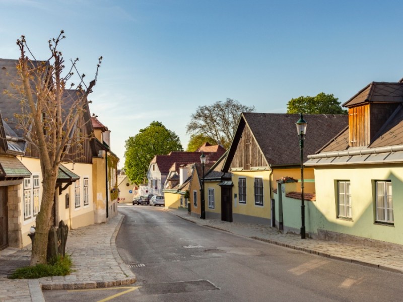 Ein kleines Dorf.