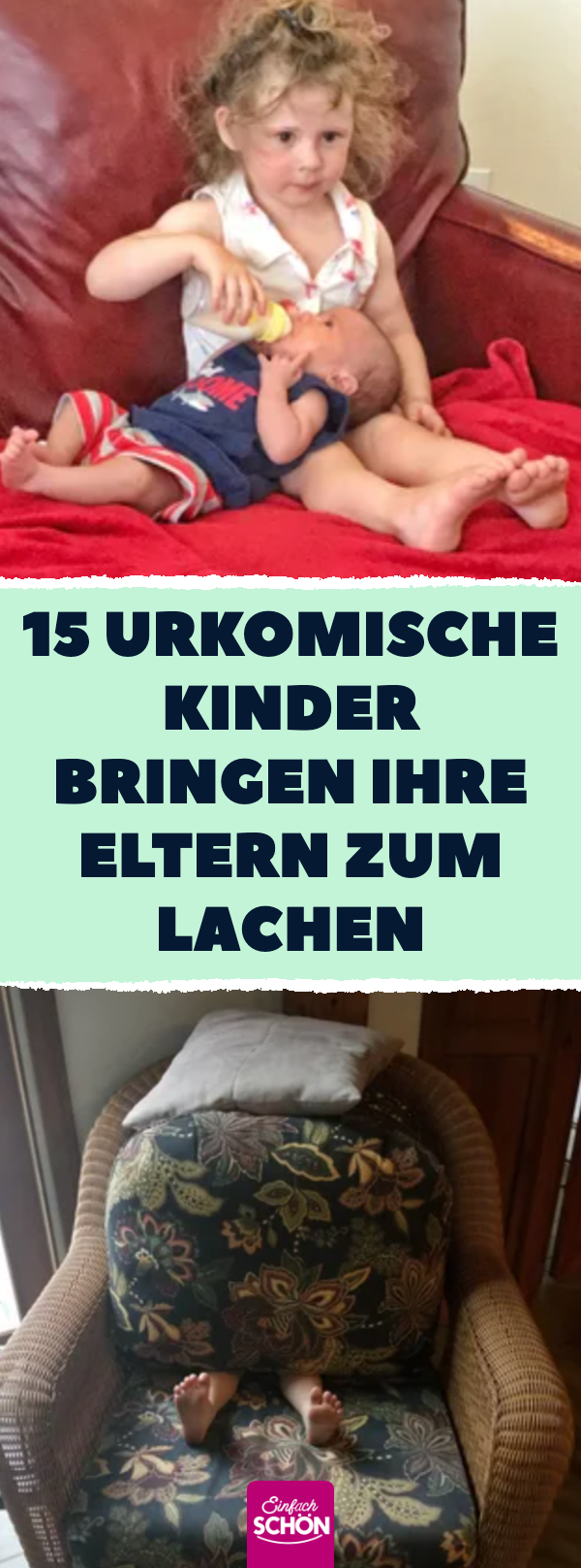 Lustige Bilder: 15 unfreiwillig komische Kinder