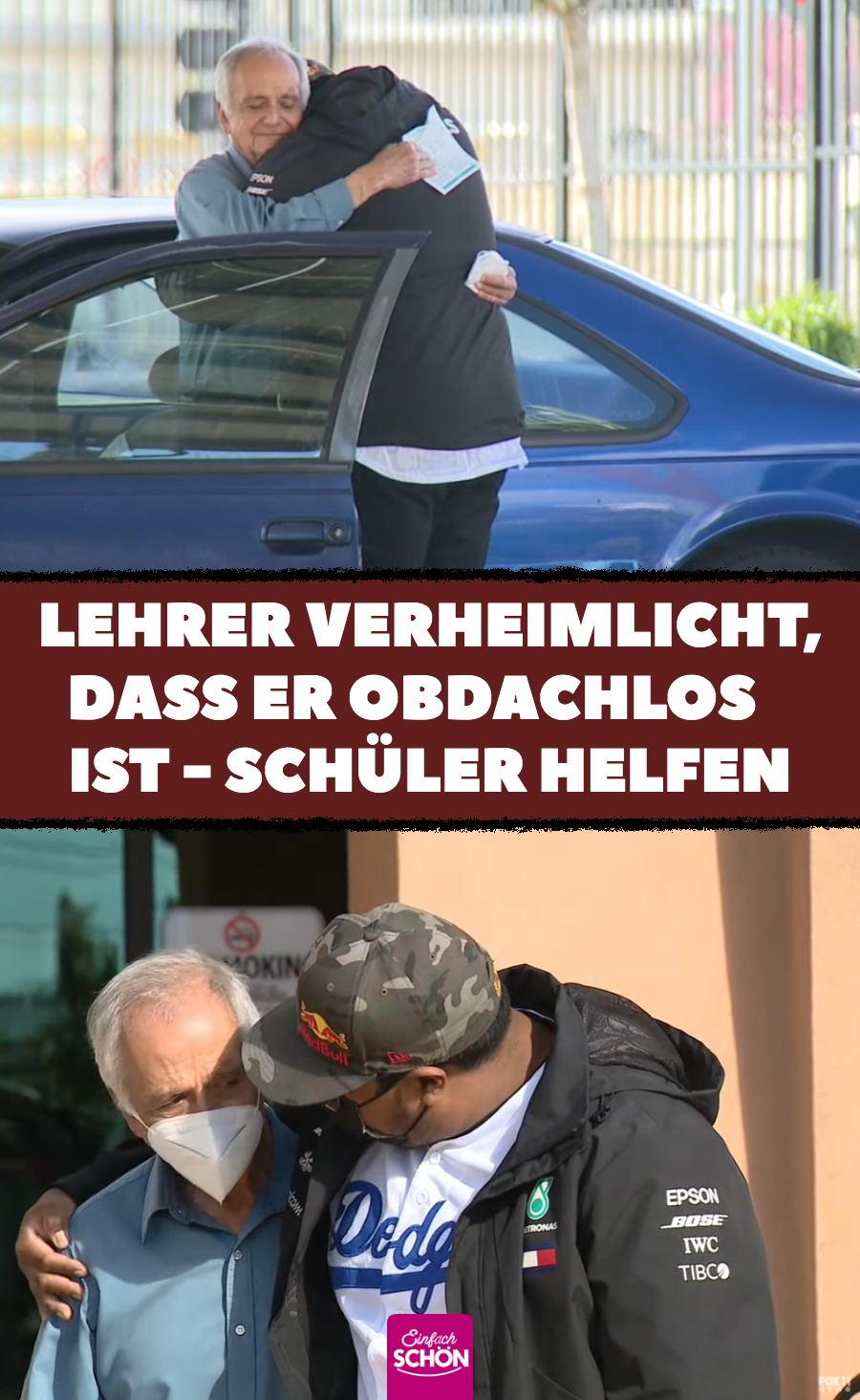 Schüler helfen obdachlosem Lehrer