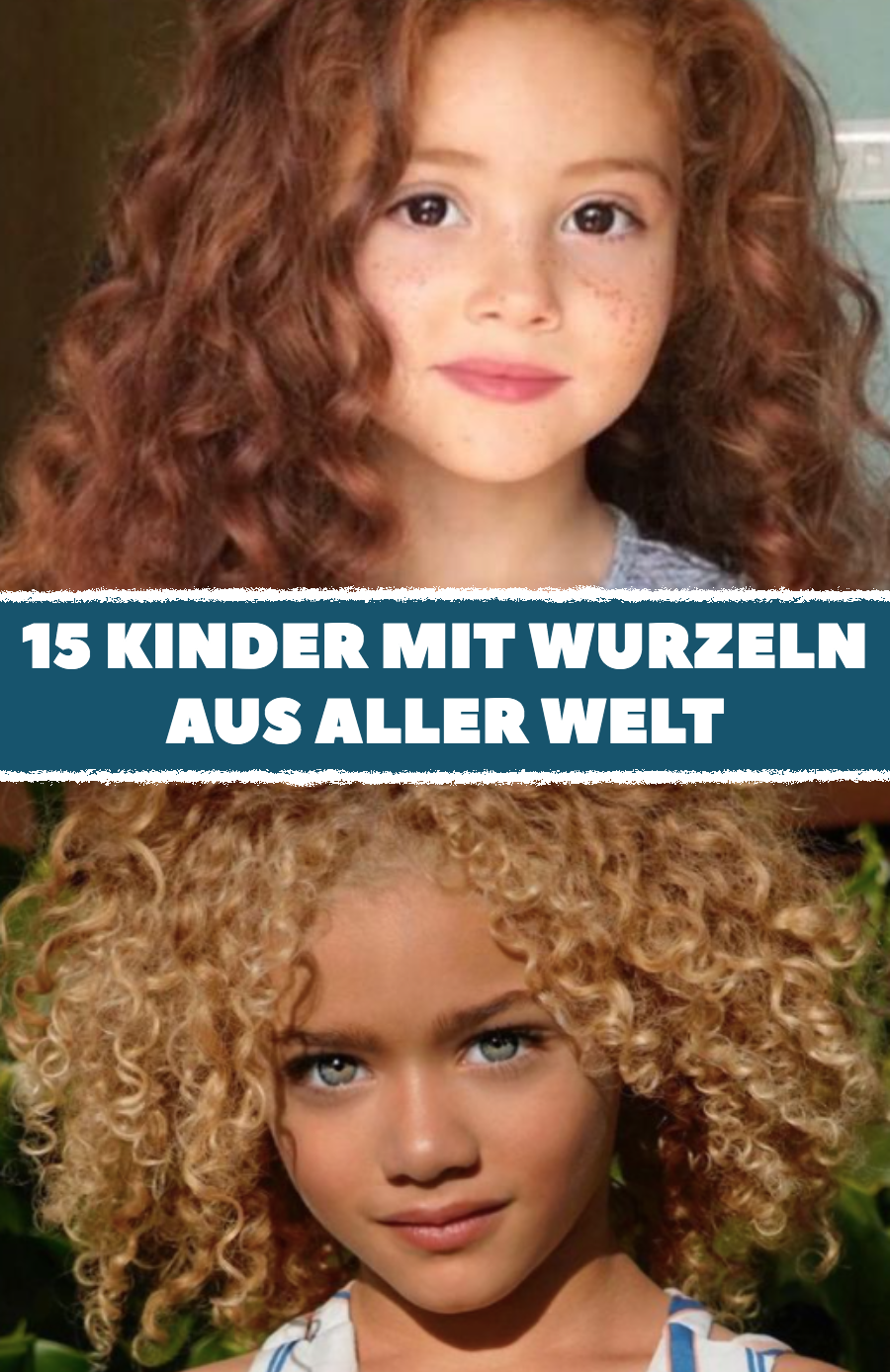 15 Kinder, die Vorfahren aus aller Welt haben