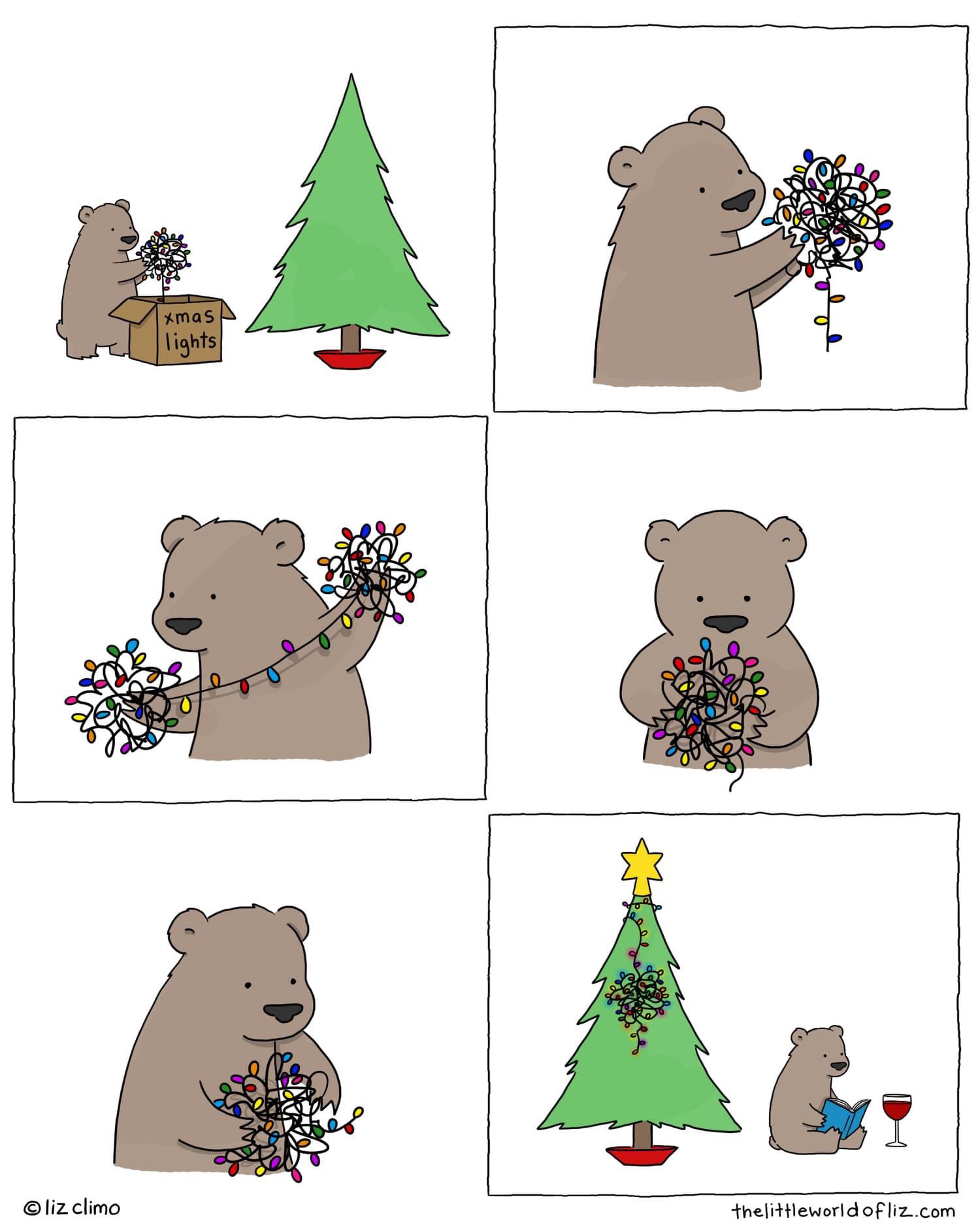 Kurze Bildgeschichte der Künstlerin Liz Climo