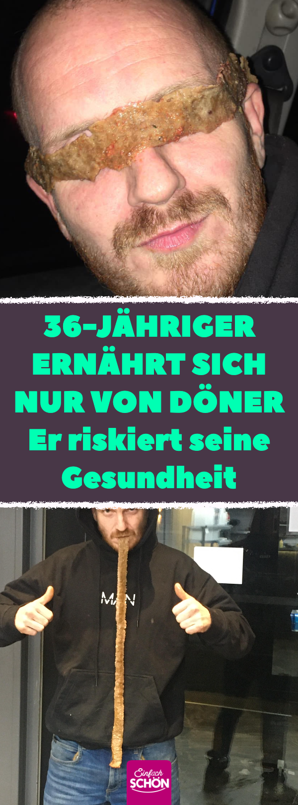 Engländer isst 124 Döner für guten Zweck