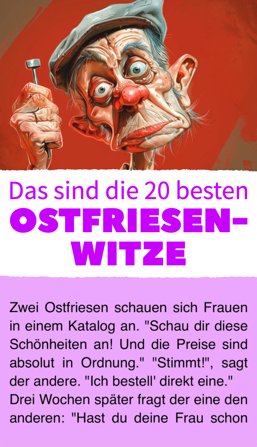 Die 20 absolut besten Ostfriesenwitze