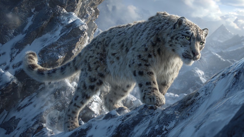 Schnee leopard - Der Geist des Himalayas